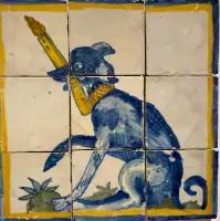 azulejo na cidade deLisboa