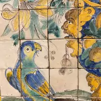 Pintura azulejo